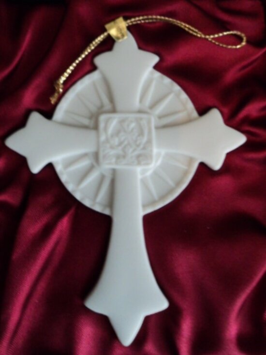 vintage porcelain Christmas ornaments~ Demdaco - Picture 6 of 13